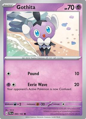 Gothita card from SV02: Paldea Evolved