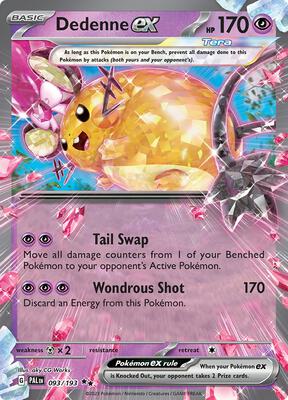 Dedenne ex - 093/193 card from SV02: Paldea Evolved