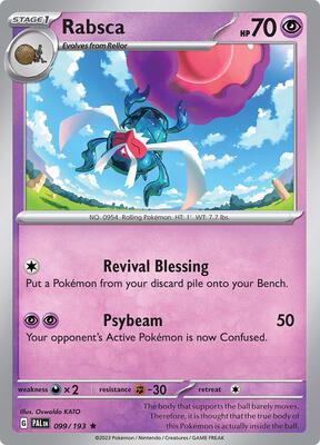 Rabsca - 099/193 card from SV02: Paldea Evolved
