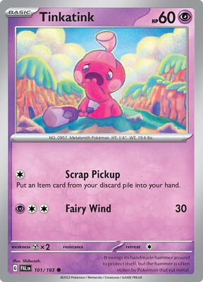 Tinkatink - 101/193 card from SV02: Paldea Evolved