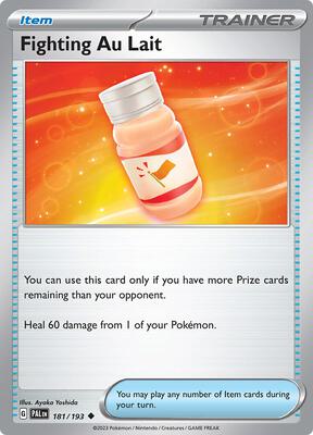 Fighting Au Lait card from SV02: Paldea Evolved
