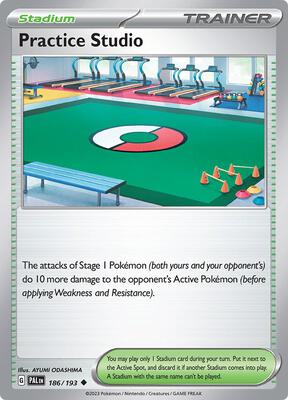 Practice Studio card from SV02: Paldea Evolved