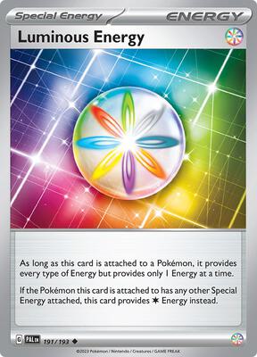 Luminous Energy card from SV02: Paldea Evolved