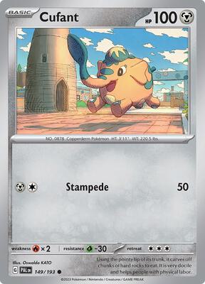 Cufant card from SV02: Paldea Evolved