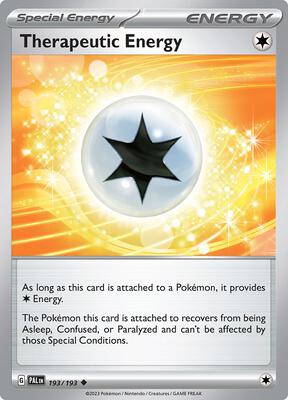 Therapeutic Energy card from SV02: Paldea Evolved