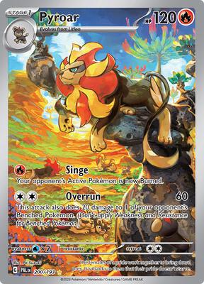 Pyroar - 200/193 card from SV02: Paldea Evolved
