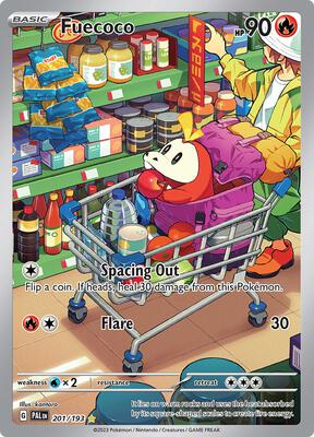 Fuecoco - 201/193 card from SV02: Paldea Evolved