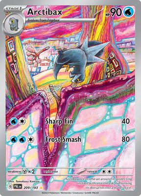 Arctibax - 209/193 card from SV02: Paldea Evolved