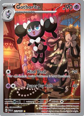Gothorita - 213/193 card from SV02: Paldea Evolved