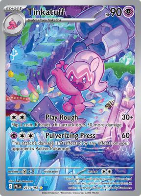 Tinkatuff - 217/193 card from SV02: Paldea Evolved