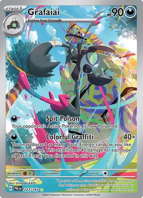 Grafaiai - 223/193 card from SV02: Paldea Evolved