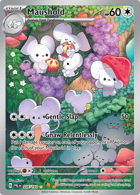 Maushold - 226/193 card from SV02: Paldea Evolved