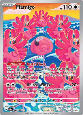 Flamigo - 227/193 card from SV02: Paldea Evolved