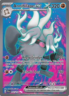 Annihilape ex - 242/193 card from SV02: Paldea Evolved