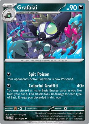 Grafaiai card from SV02: Paldea Evolved