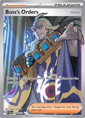 Boss's Orders - 248/193 card from SV02: Paldea Evolved