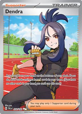 Dendra - 250/193 card from SV02: Paldea Evolved