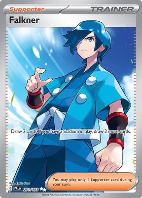 Falkner - 251/193 card from SV02: Paldea Evolved