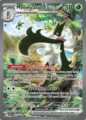 Meowscarada ex - 256/193 card from SV02: Paldea Evolved