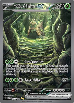 Wo-Chien ex - 257/193 card from SV02: Paldea Evolved
