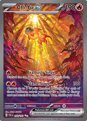 Chi-Yu ex - 259/193 card from SV02: Paldea Evolved