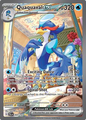 Quaquaval ex - 260/193 card from SV02: Paldea Evolved