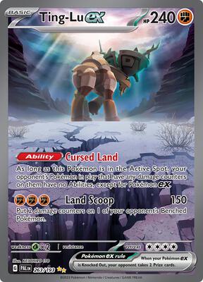 Ting-Lu ex - 263/193 card from SV02: Paldea Evolved