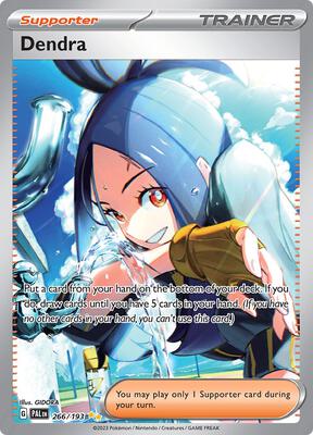 Dendra - 266/193 card from SV02: Paldea Evolved