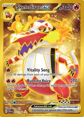 Skeledirge ex - 272/193 card from SV02: Paldea Evolved