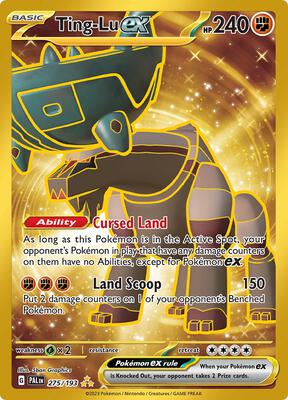 Ting-Lu ex - 275/193 card from SV02: Paldea Evolved