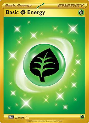 Basic Grass Energy - 278/193 card from SV02: Paldea Evolved