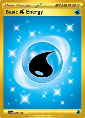 Basic Water Energy - 279/193 card from SV02: Paldea Evolved