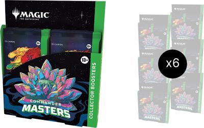Commander Masters - Collector Booster Box Case card from Commander Masters