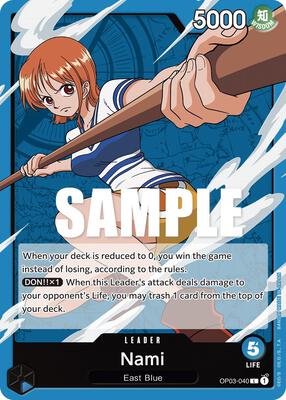 Nami (040) card from Pillars of Strength