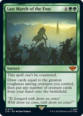 Last March of the Ents card from Universes Beyond: The Lord of the Rings: Tales of Middle-earth