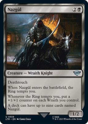 Nazgul (0333) card from Universes Beyond: The Lord of the Rings: Tales of Middle-earth