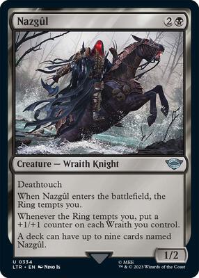 Nazgul (0334) card from Universes Beyond: The Lord of the Rings: Tales of Middle-earth