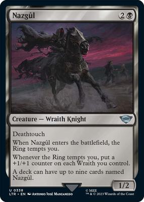 Nazgul (0338) card from Universes Beyond: The Lord of the Rings: Tales of Middle-earth