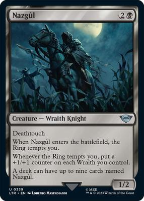 Nazgul (0339) card from Universes Beyond: The Lord of the Rings: Tales of Middle-earth