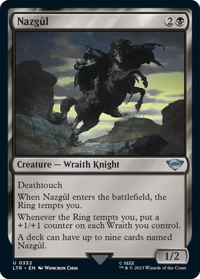 Nazgul (0332) card from Universes Beyond: The Lord of the Rings: Tales of Middle-earth