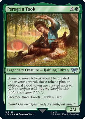 Peregrin Took card from Universes Beyond: The Lord of the Rings: Tales of Middle-earth