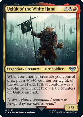 Ugluk of the White Hand card from Universes Beyond: The Lord of the Rings: Tales of Middle-earth