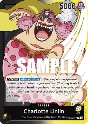 Charlotte Linlin (077) card from Pillars of Strength