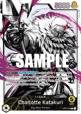 Charlotte Katakuri (099) (Alternate Art) card from Pillars of Strength