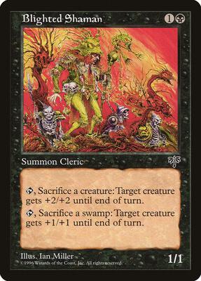 Blighted Shaman card from Mirage