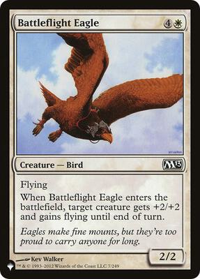 Battleflight Eagle card from The List Reprints