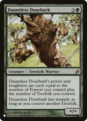 Dauntless Dourbark card from The List Reprints