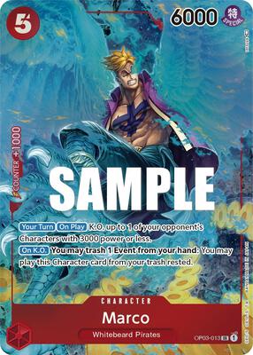 Marco (Alternate Art) card from Pillars of Strength