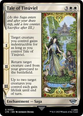 Tale of Tinuviel card from Universes Beyond: The Lord of the Rings: Tales of Middle-earth