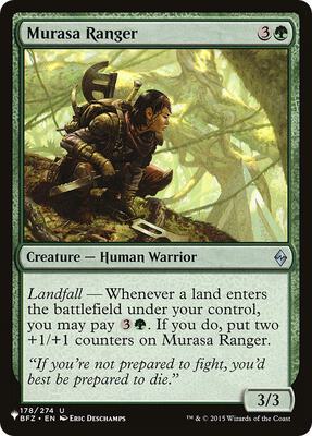 Murasa Ranger card from The List Reprints